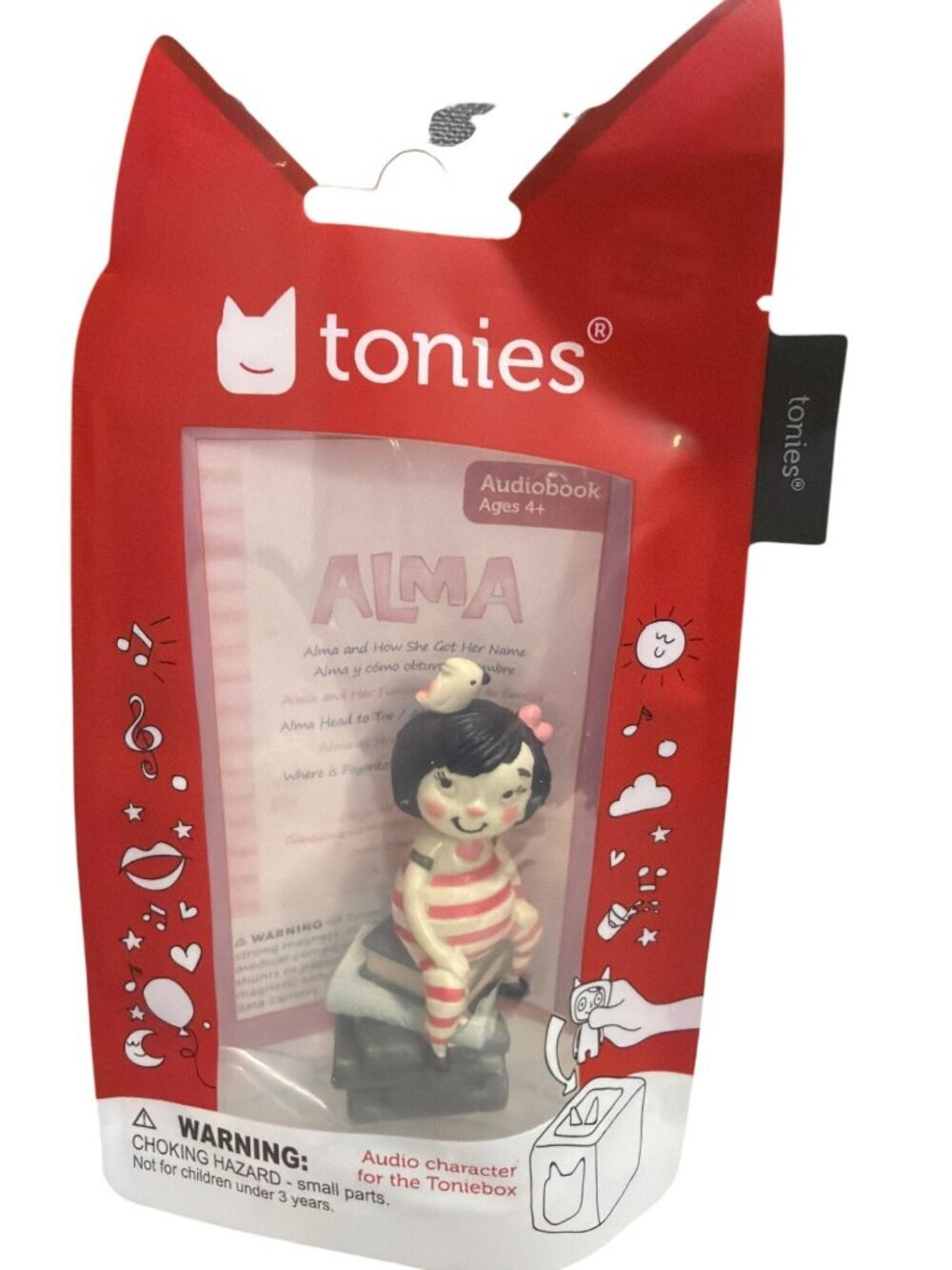 Tonies Alma Audio Character For Toniebox Ages 4+ New